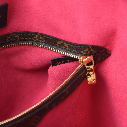 Louis Vuitton Calfskin Monogram Teddy Neverfull MM Black 8 of 11