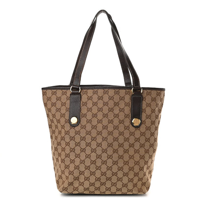 Gucci Monogram Charmy Tote Brown 1 of 9