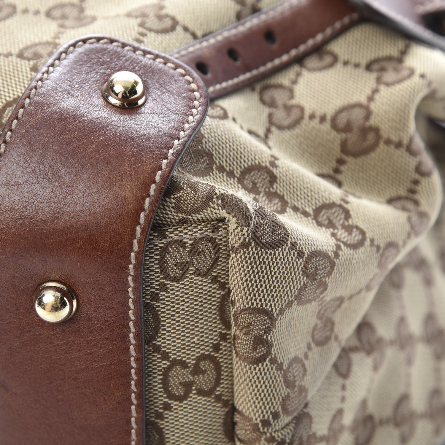 Gucci Monogram Medium Pelham Shoulder Bag Brown 10 of 17