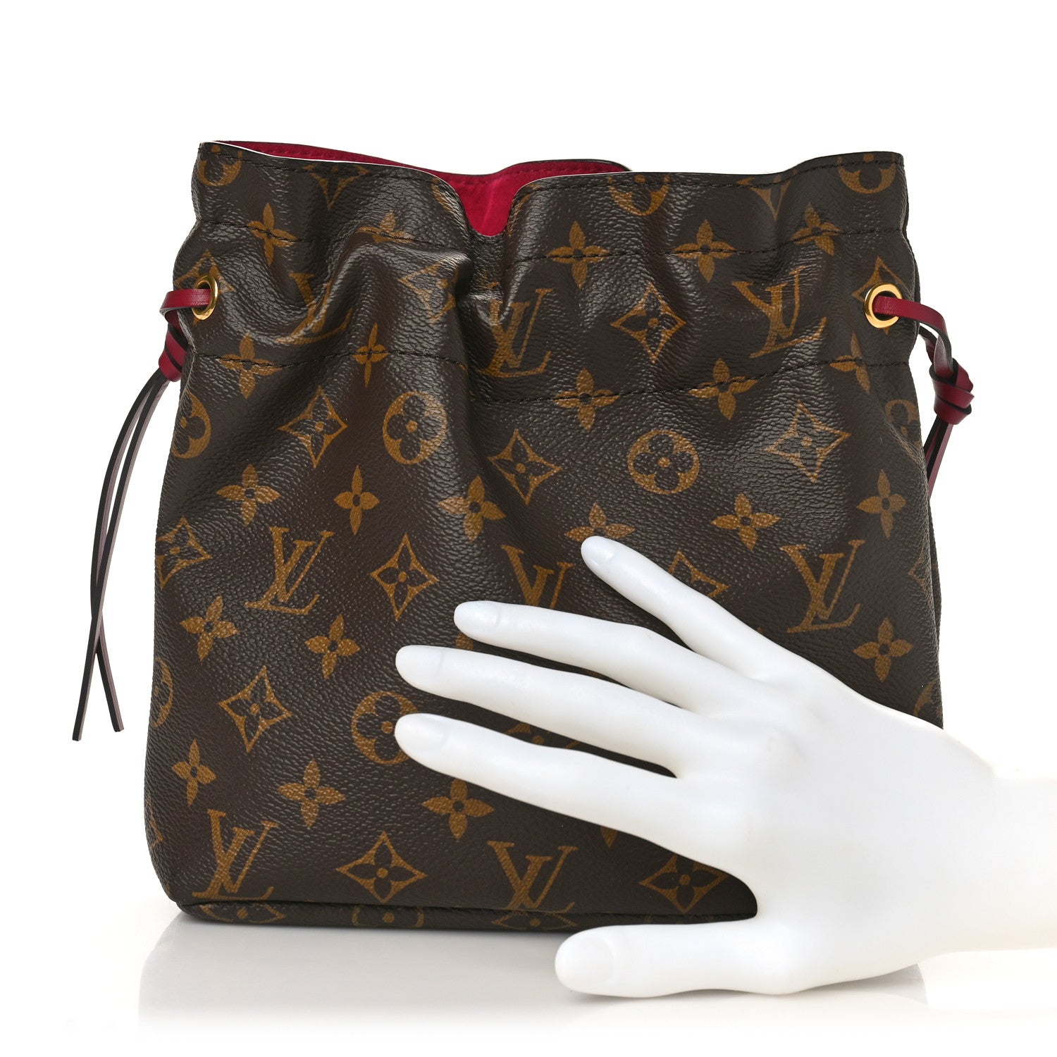 Louis Vuitton Monogram Pouch Noe Fuchsia 2 of 8