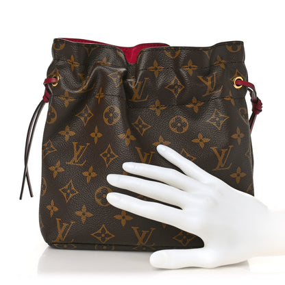 Louis Vuitton Monogram Pouch Noe Fuchsia 2 of 8