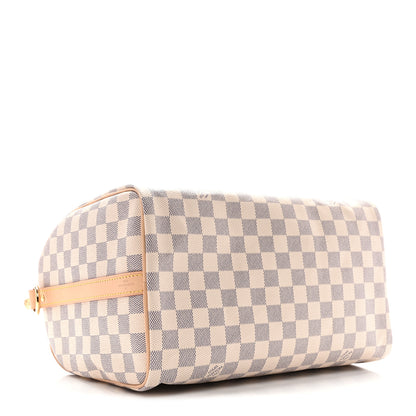 Louis Vuitton Damier Azur Speedy Bandouliere 30 4 of 9