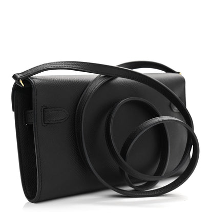 Hermes Epsom Kelly Wallet To Go Black 3 of 10