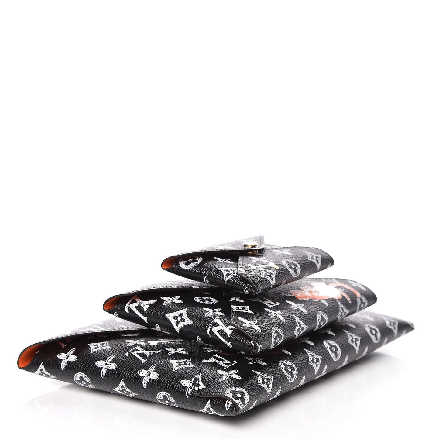 Catogram Kirigami Pochette Set Black