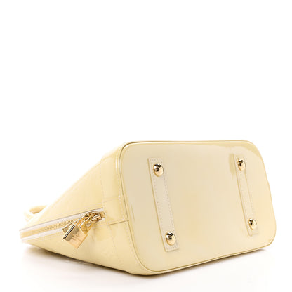 Louis Vuitton Vernis Alma PM Blanc Corail 4 of 12