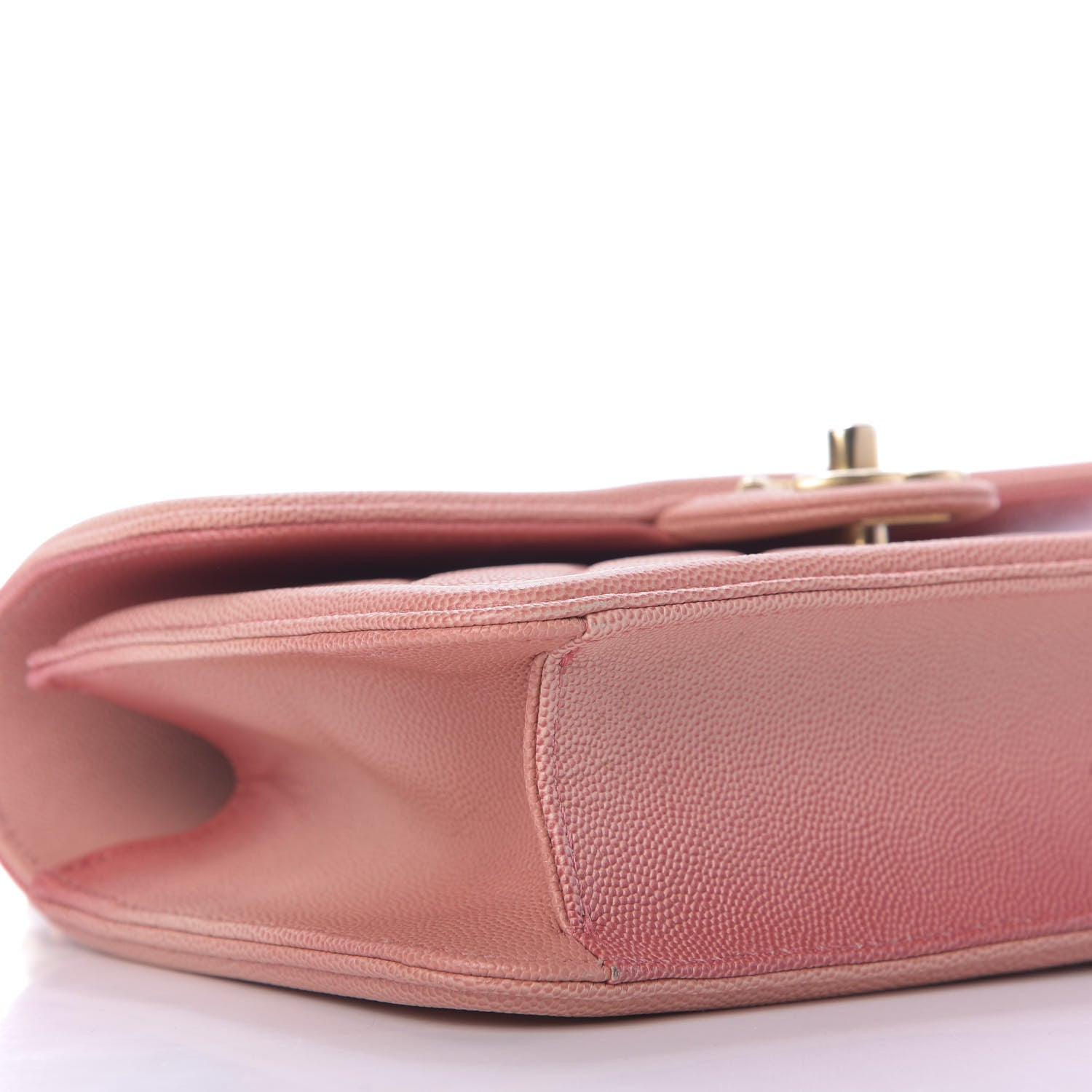 Chanel Caviar Quilted Small Sunset On The Sea Flap Coral 6 of 10
