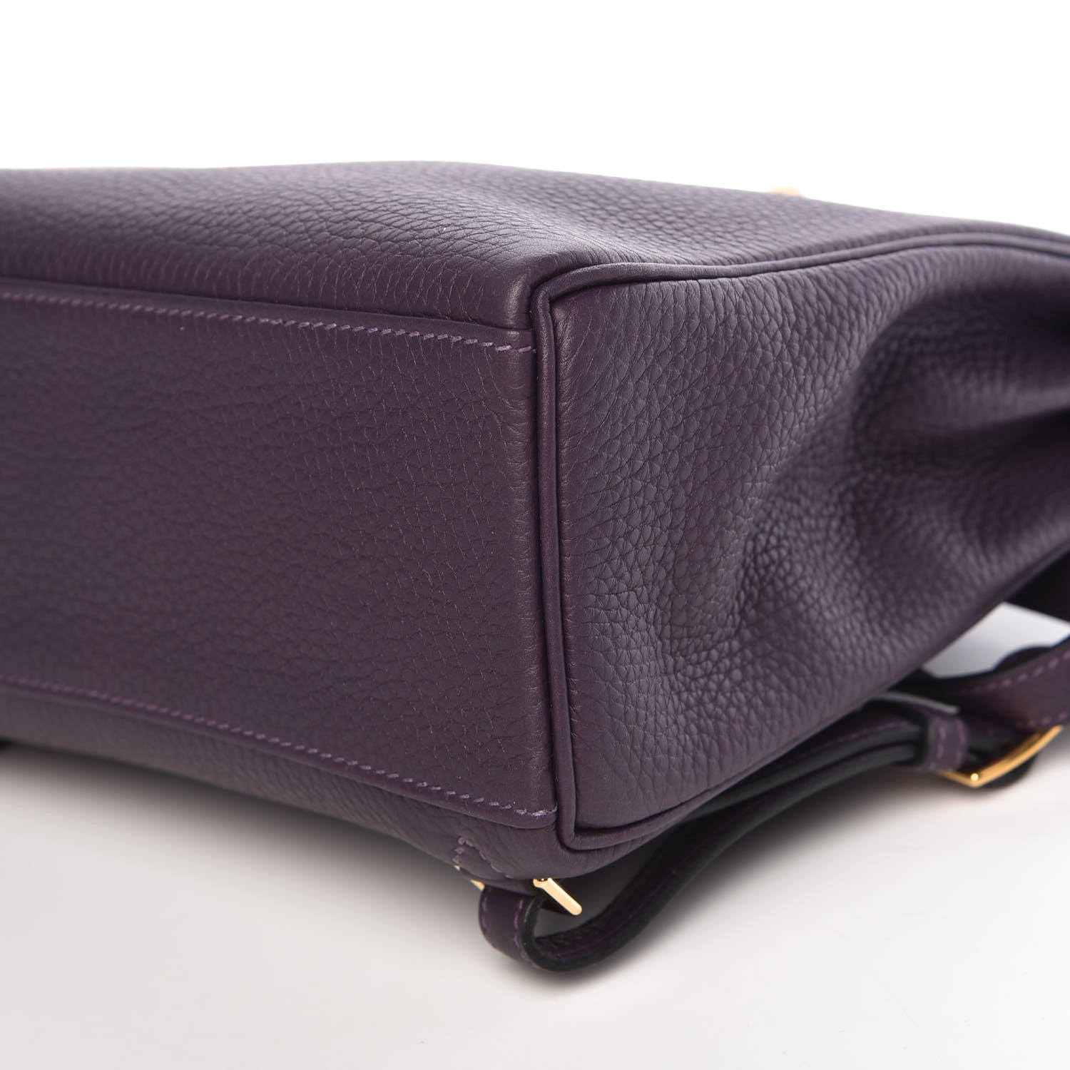 Hermes Togo Kelly Ado Backpack Raisin 33 of 34