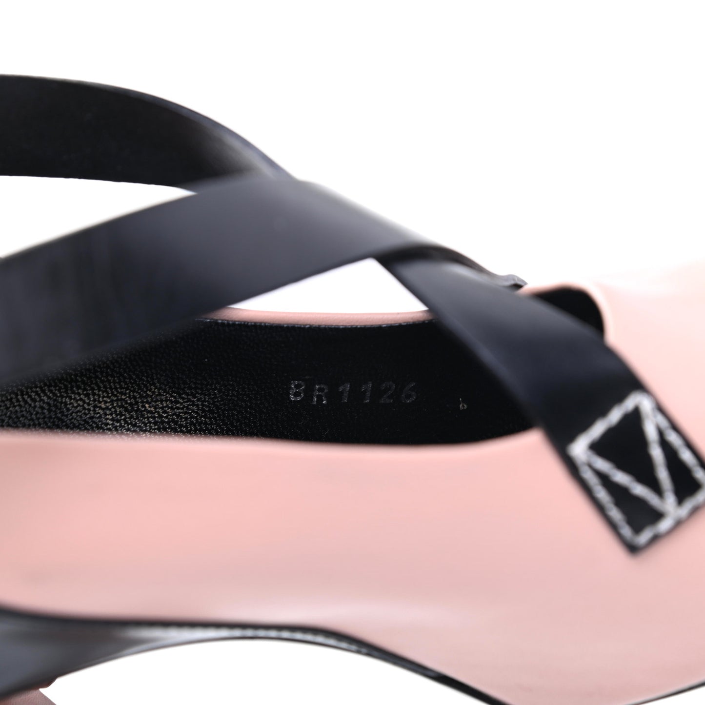 LOUIS VUITTON Calfskin Matchmake Cross Pumps 40 Beige Black