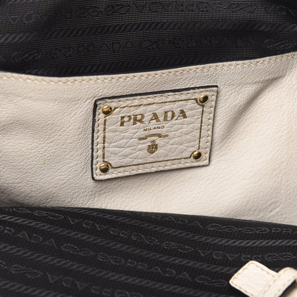 Prada Vitello Daino Tote Talco 6 of 17