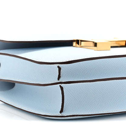 Hermes Epsom Constance 18 Bleu Brume 9 of 11