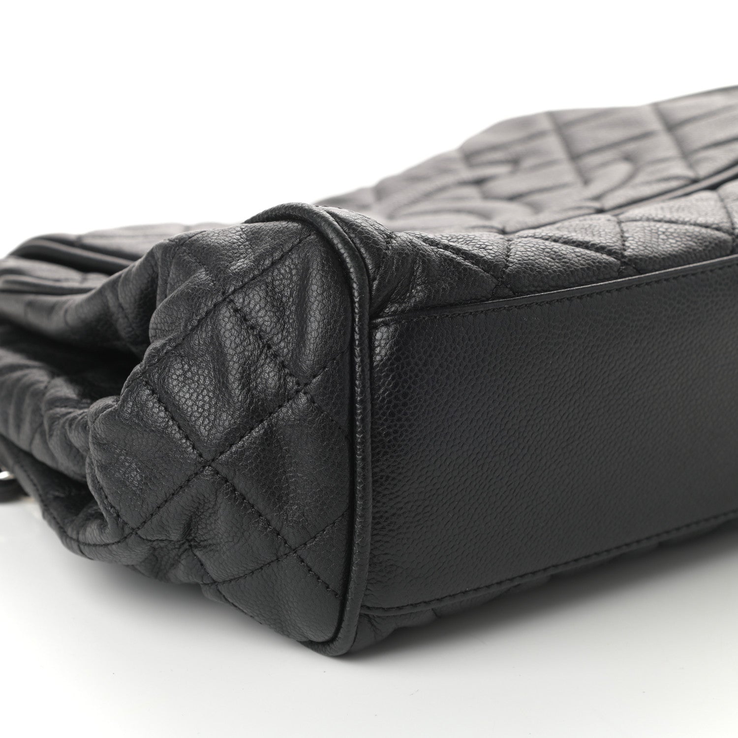 Chanel Caviar Quilted Timeless Accordion Flap Black 9 of 10