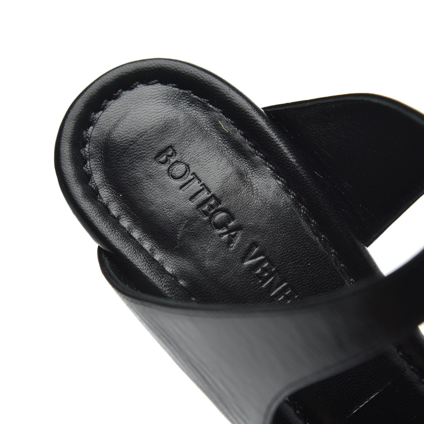 Nappa Crunch Lux Sandals 38.5 Black