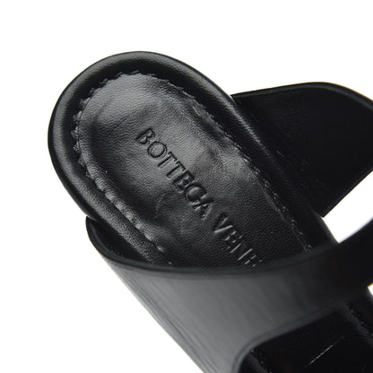 Bottega Veneta Nappa Crunch Lux Sandals 38.5 Black 8 of 20