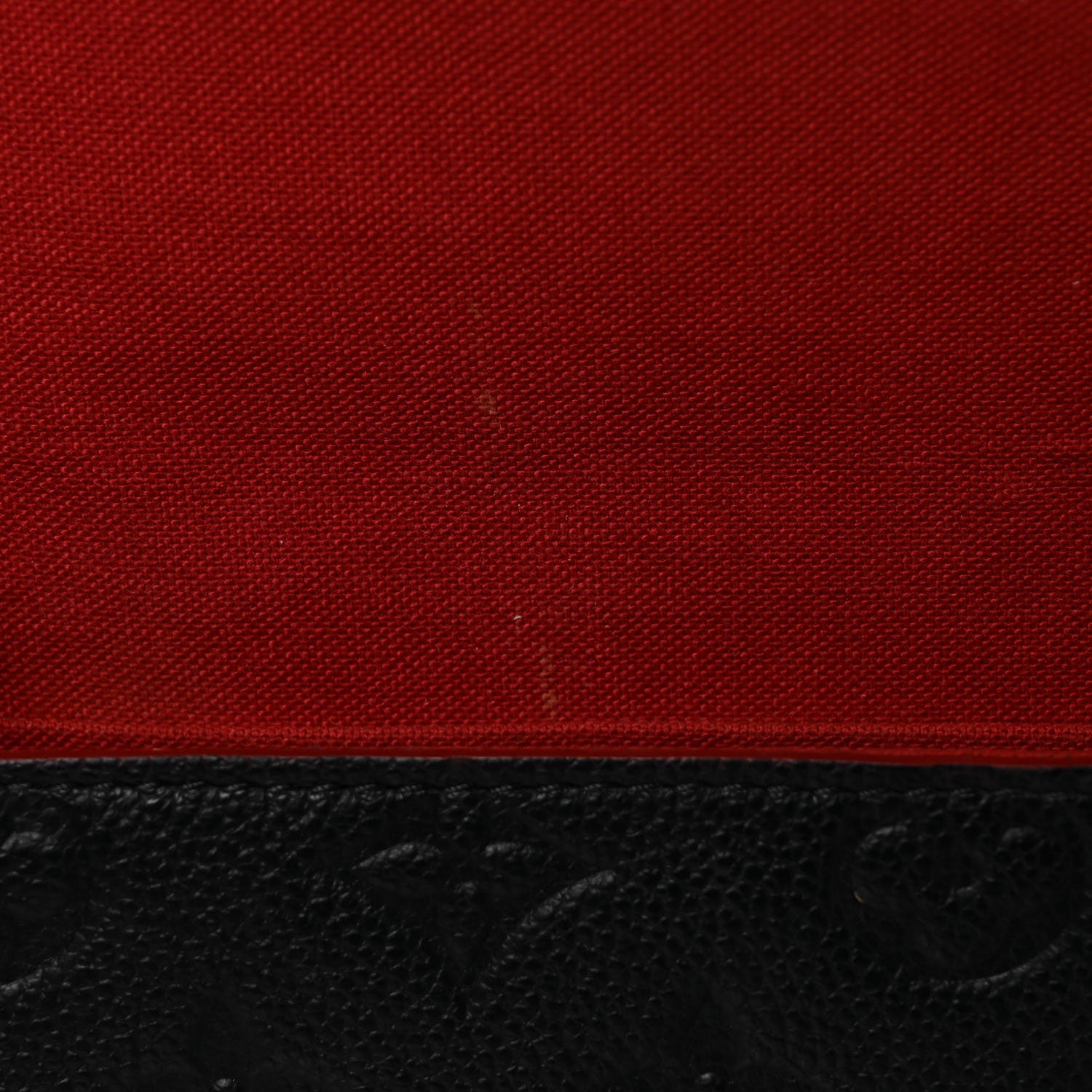 Louis Vuitton Empreinte Pochette Felicie Chain Wallet Marine Rouge 9 of 10