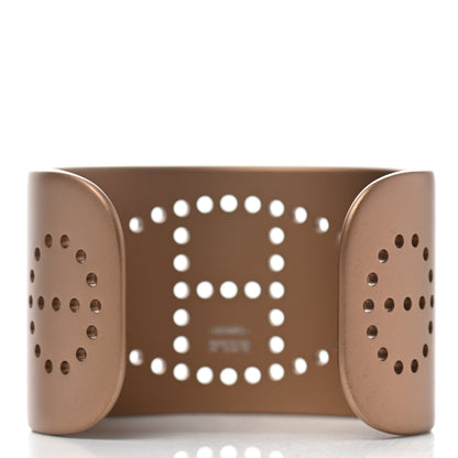 Hermes Aluminium Evelyne Sunset Cuff Bracelet T3 Gres 3 of 5