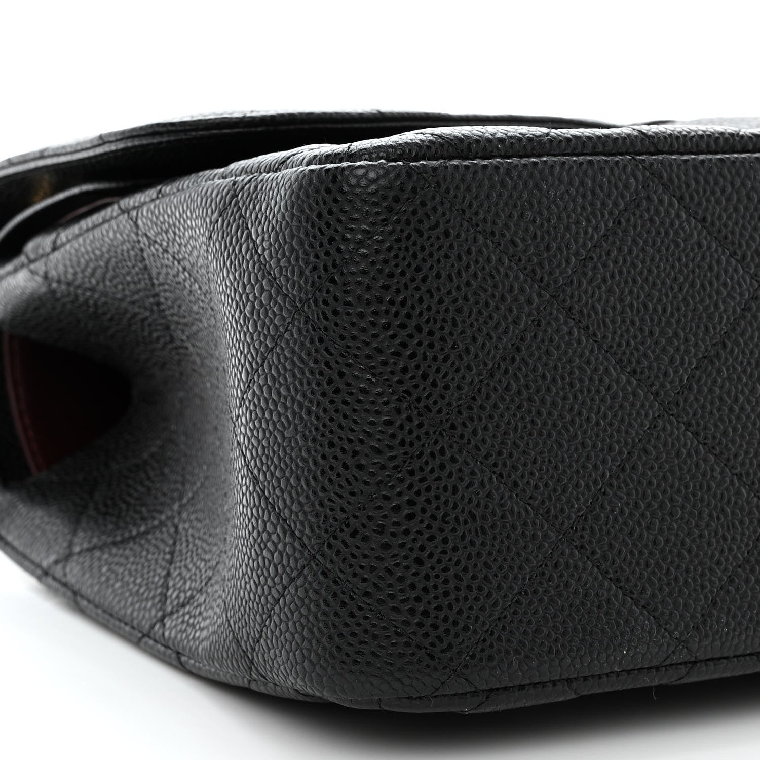 Chanel Caviar Quilted Jumbo Double Flap Black 9 of 12
