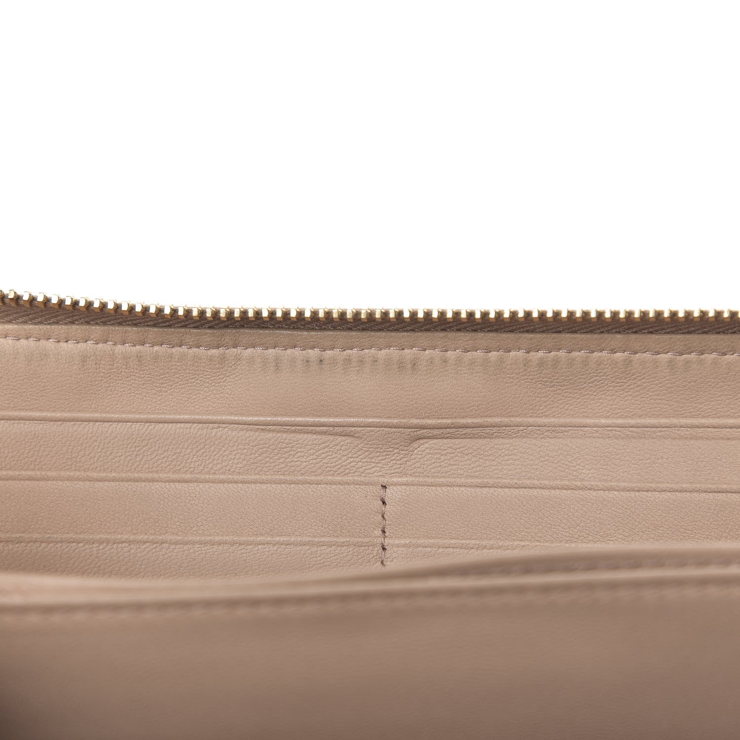 Miu Miu Matelasse Zip Around Wallet Cammeo 8 of 8