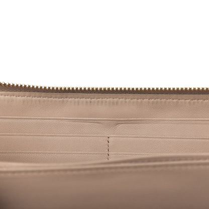 Miu Miu Matelasse Zip Around Wallet Cammeo 8 of 8