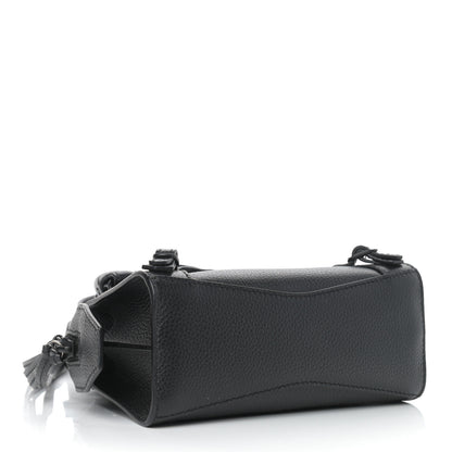 Balenciaga Grained Calfskin Neo Classic Hardware Nano City Crossbody Black 4 of 8