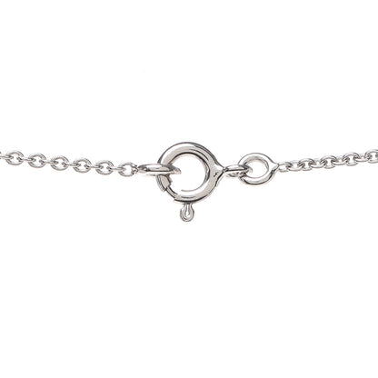Hermes 18K White Gold Diamond PM Chaine d'Ancre Enchainee Necklace 4 of 6