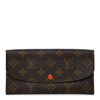 Louis Vuitton Monogram Emilie Wallet Piment 1 of 13