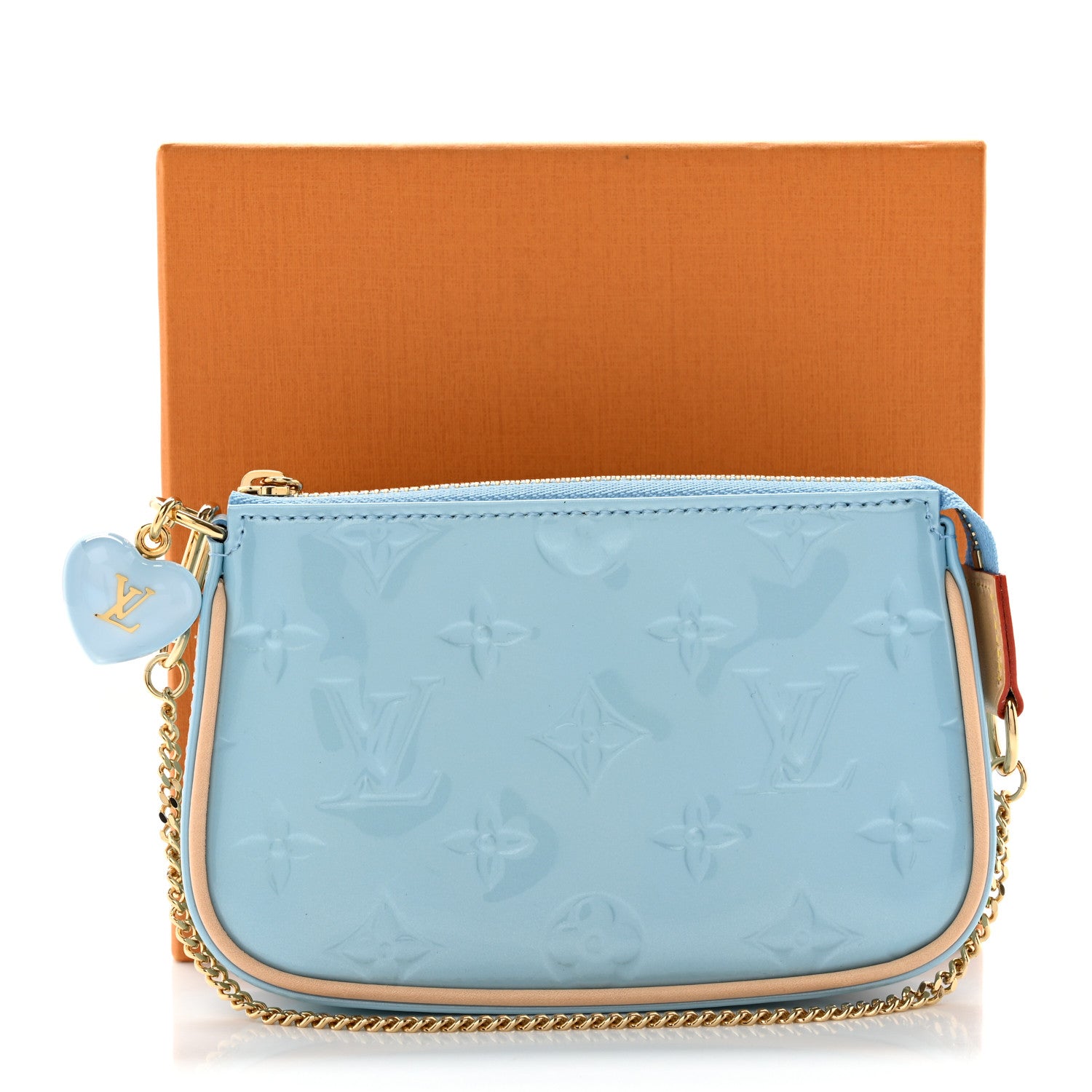 Louis Vuitton Vernis Valentine Mini Pochette Accessories Lollipop