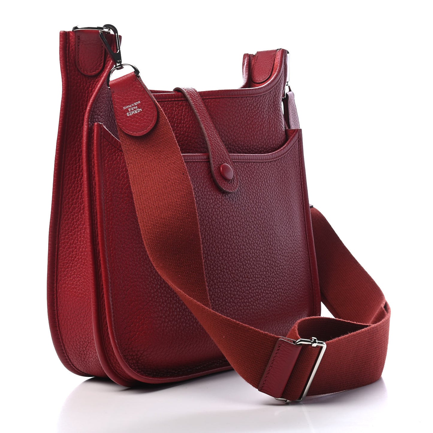 Taurillon Clemence Evelyne III PM Rouge Garance