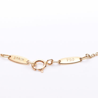 Tiffany 18K Yellow Gold 12mm Elsa Peretti Eternal Circle Pendant Necklace 6 of 7