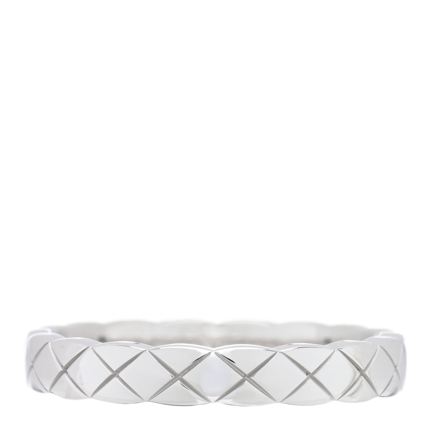 18K White Gold Mini Coco Crush Ring 53 6.5