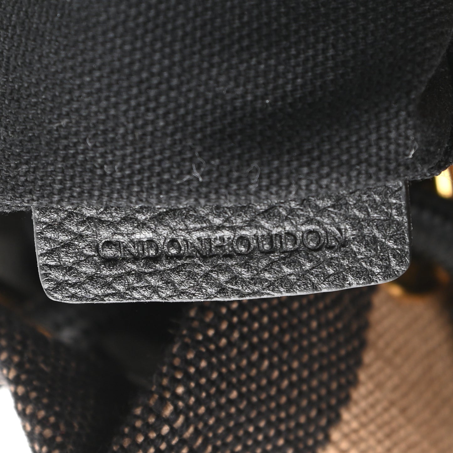 Canvas Mega Check Small Brookdale Backpack Black