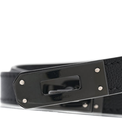 Hermes Chamkila Kelly Double Tour Bracelet T4 So Black 7 of 8