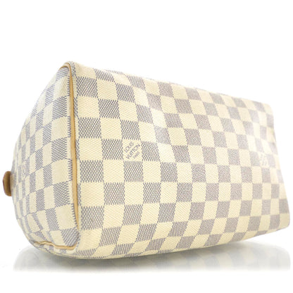 Louis Vuitton Damier Azur Speedy 25 6 of 9
