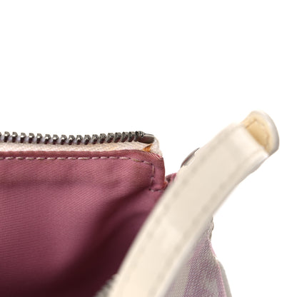 Christian Dior Monogram Mini Saddle Pochette Pink 13 of 22