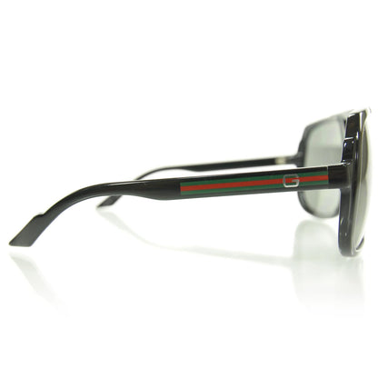 Gucci Aviator Sunglasses 1622S Black 5 of 8