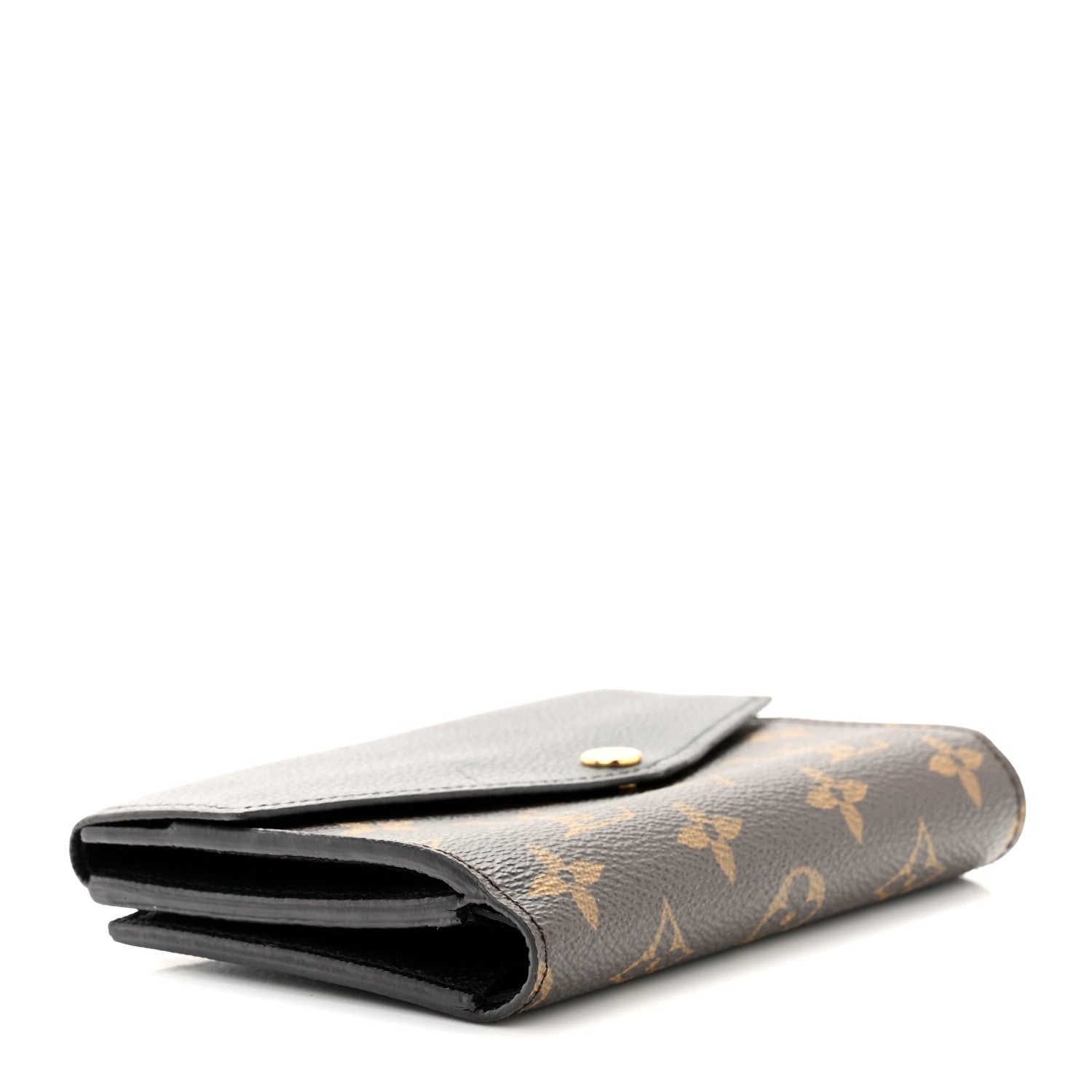 Louis Vuitton Monogram Pallas Compact Wallet Black 4 of 8