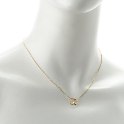 Cartier 18K Pink Yellow White Gold Trinity Pendant Necklace 2 of 5
