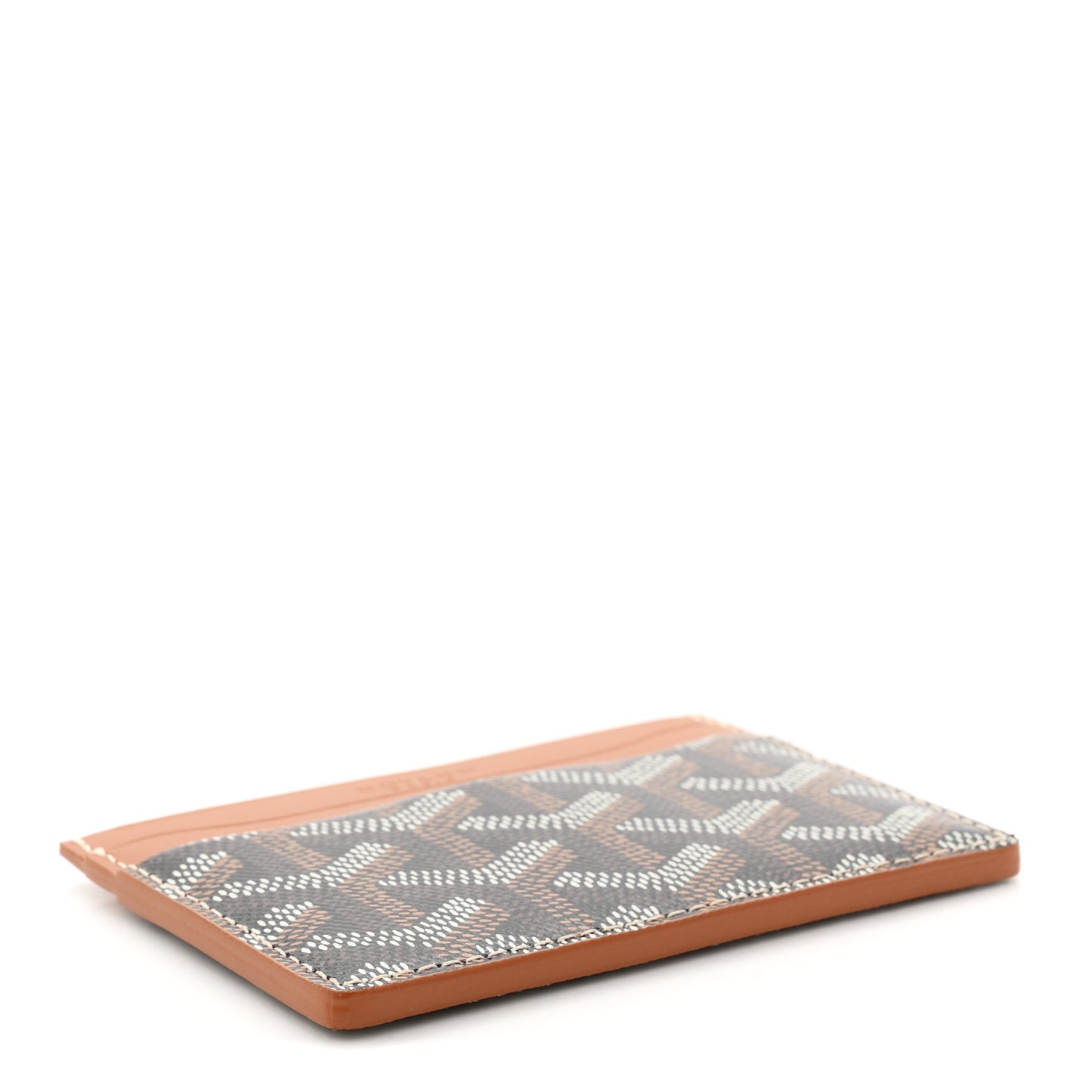 Goyardine Saint Sulpice Card Holder Black Gold