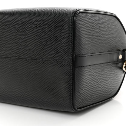 Louis Vuitton Epi Speedy Bandouliere 25 Black 10 of 11