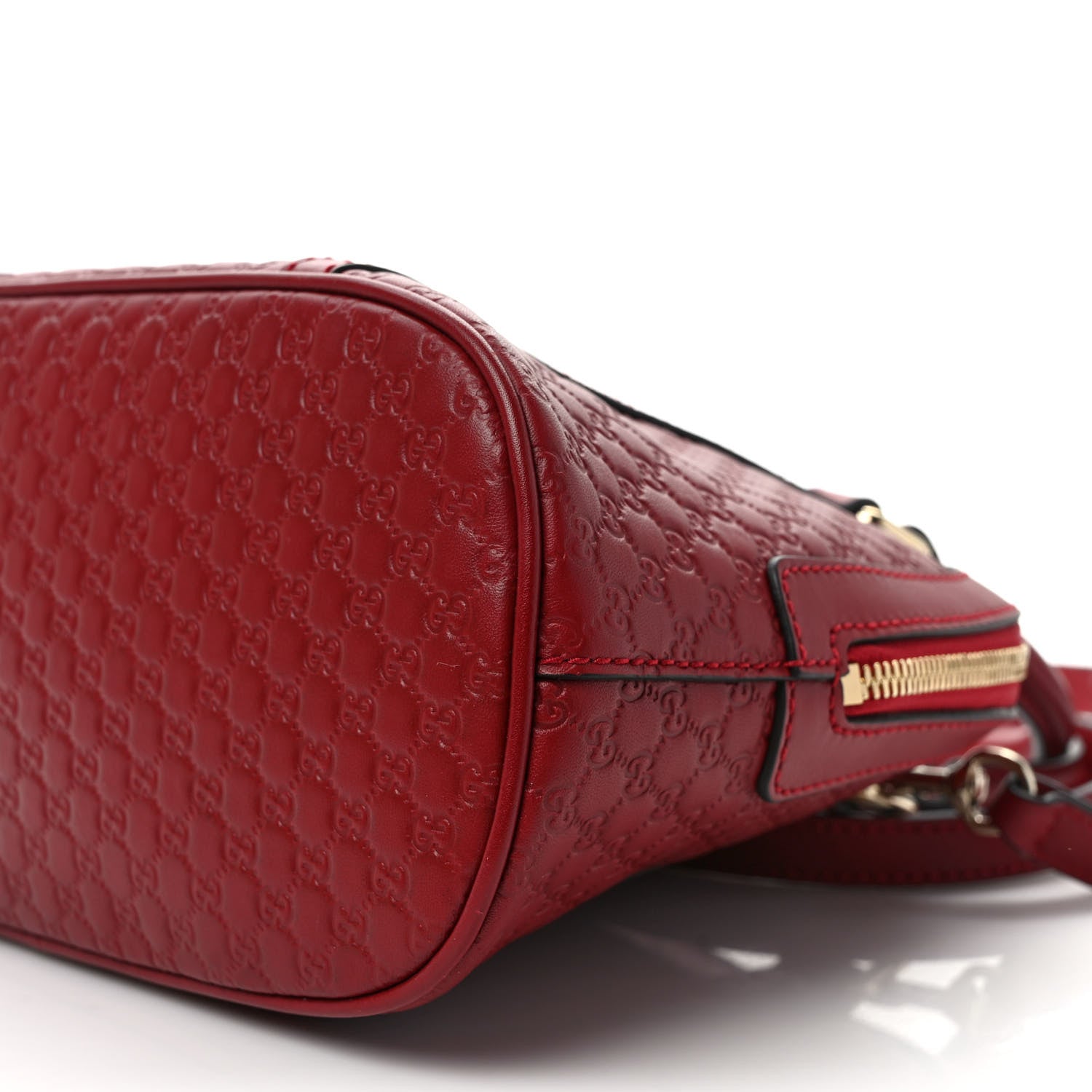 Gucci Soft Microguccissima Mini Dome Bag Rosso 9 of 9