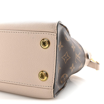 Louis Vuitton Calfskin Monogram On My Side PM Greige 9 of 9