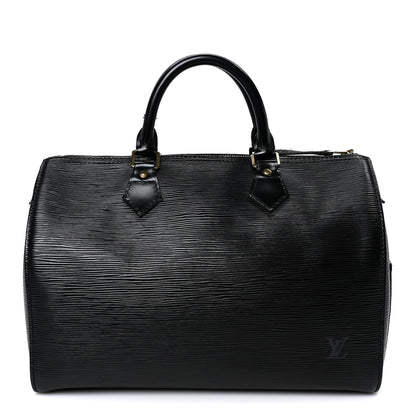 Louis Vuitton Epi Speedy 30 Black 1 of 14