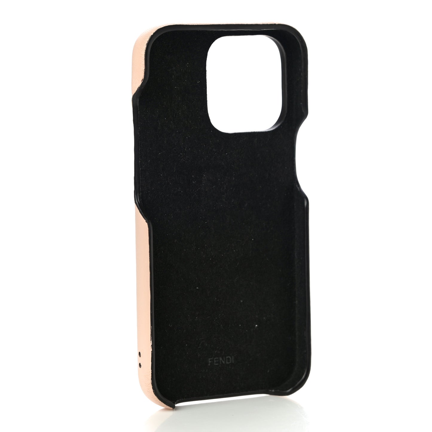 Nappa Logo Card Holder iPhone 13 Case Light Rose