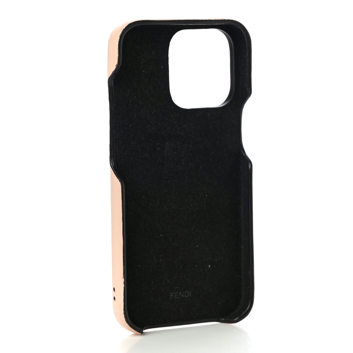 Fendi Nappa Logo Card Holder iPhone 13 Case Light Rose 3 of 12