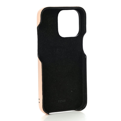 Fendi Nappa Logo Card Holder iPhone 13 Case Light Rose 3 of 12