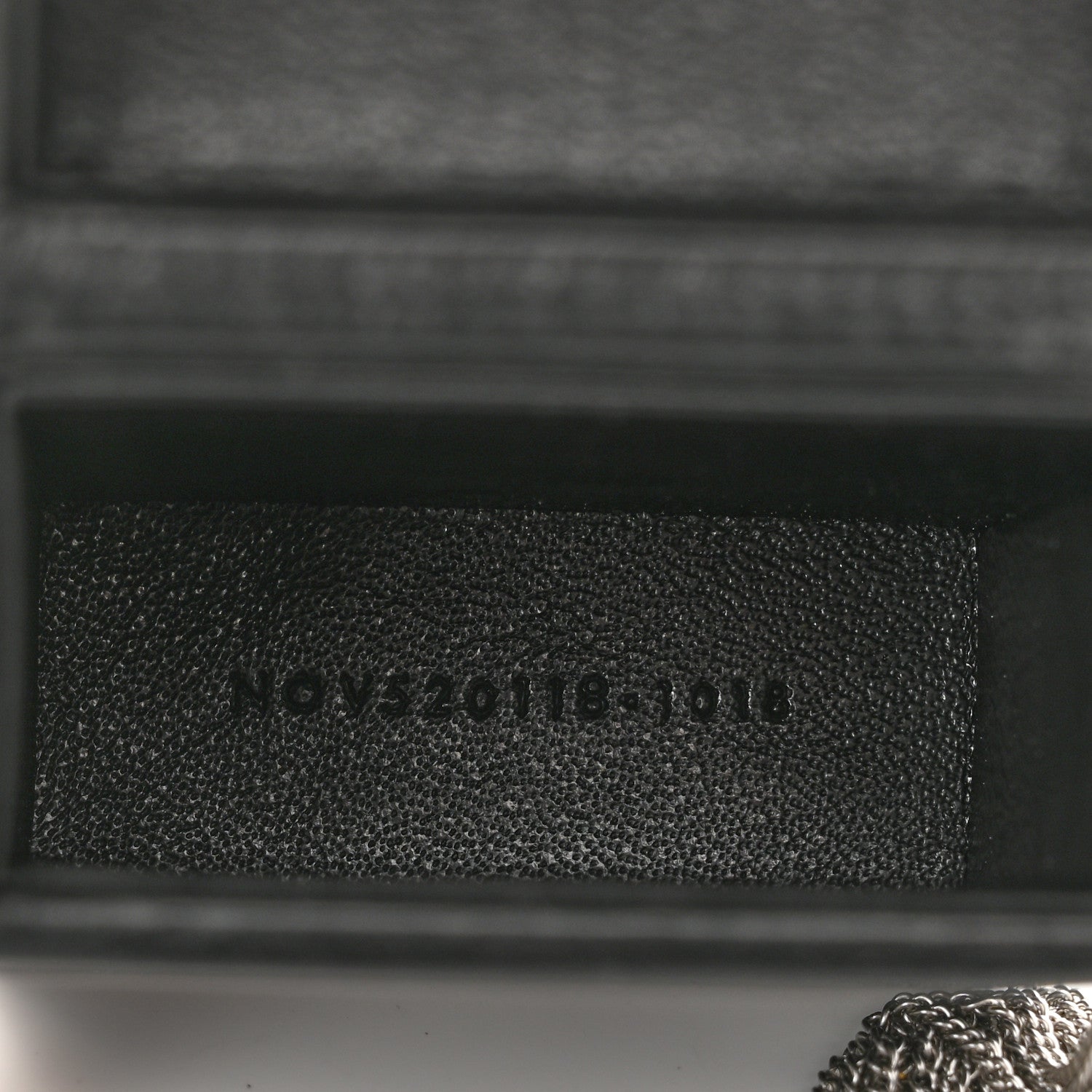Saint Laurent Lambskin Smoking Box Crossbody Black 7 of 10