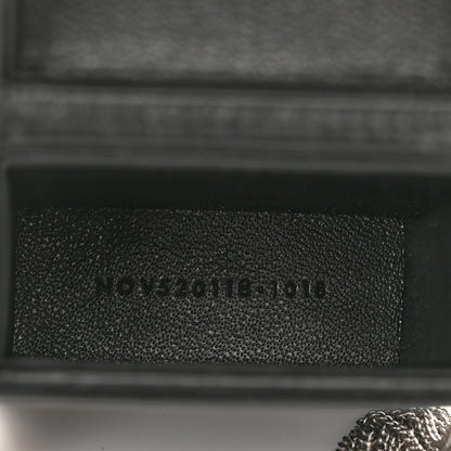 Saint Laurent Lambskin Smoking Box Crossbody Black 7 of 10