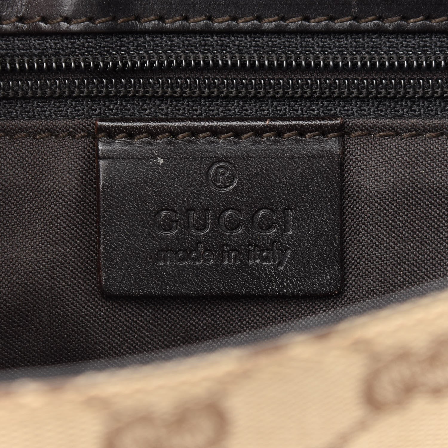 Gucci Monogram Wooden Chain Flap Brown 5 of 9