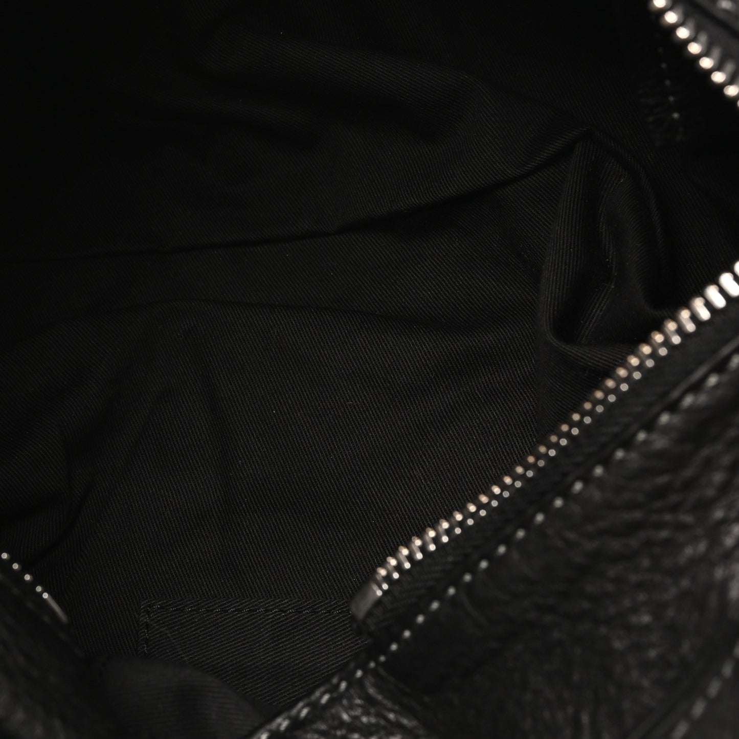 Calfskin Medium Paddington Satchel Black