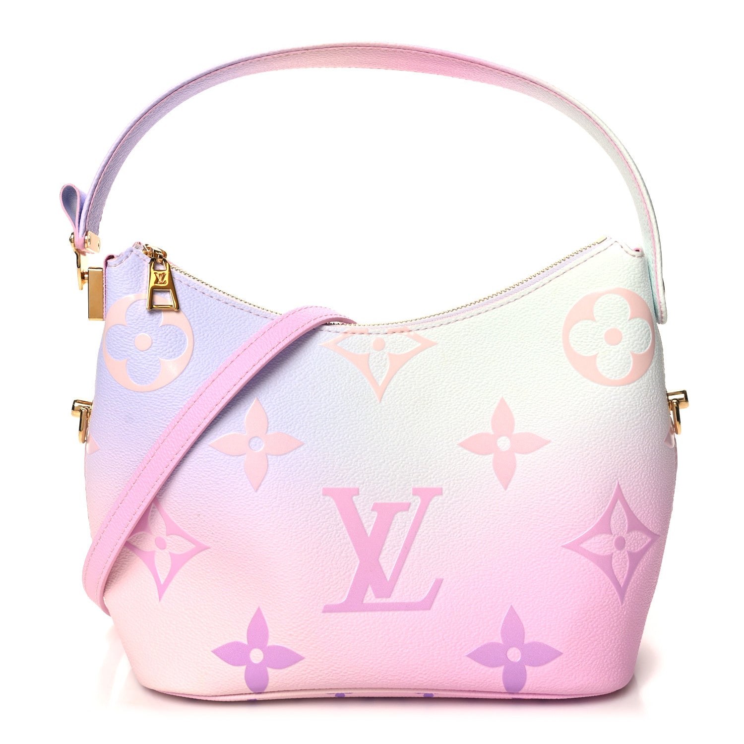 Louis Vuitton Monogram Giant Spring In The City Marshmallow Hobo PM Sunrise Pastel 1 of 11