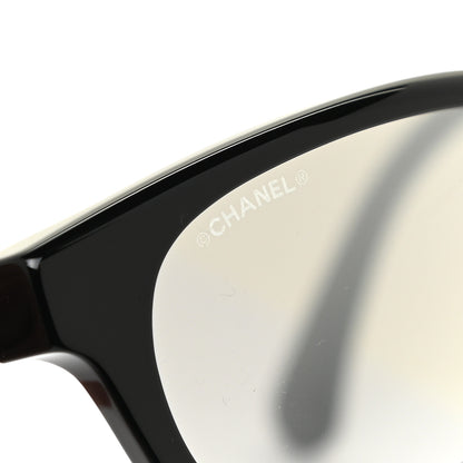 Chanel Acetate Square Crystal CC Sunglasses S2264 Black 7 of 7